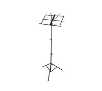 Pupitre de musique pliable et portable en alliage d'aluminium, trépied réglable en hauteur avec sac de transport pour Bureau