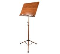 Pupitre de musique pliable et portable, Pupitre en bois réglable 70-180cm for violon, guitare, ukulélé, partitions