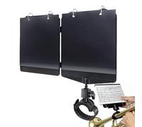 Pupitre De Musique Portable - Fanfares Lyre Trompette, Support Pliable Réglable, Accessoires D'instruments, Support De Partition De Musique | Violon Caisse Claire Grosse Caisse Piano Clarinette Hautbo