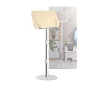Pupitre de musique portable, support de lecture avec pinces à papier, for la maison, la salle de classe et les conférences.(Color 1,70-142cm)
