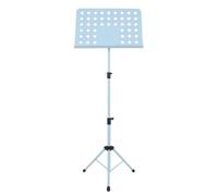 Pupitre de musique, support de lecture pliable et relevable for la pratique à domicile et les représentations sur scène(Blue)