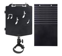 Pupitre de partitions - Support de présentation robuste et réglable et stable | Support de livre de musique pour violon, piano, ukulélé, guitare, trompette, clarinette