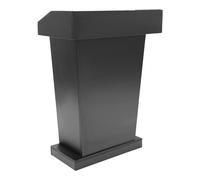 Pupitre d'église en bois noir avec tiroir, support réglable pour salle de classe pour églises, conférences et bureaux, supporte 50 kg, dimensions : 69,8 x 35,6 x 110 cm