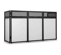 Pupitre DJ Vonyx DBA200 - Pliable 2m avec Housses Lycra et Housse de Transport
