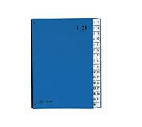 Pupitre Dossier 1-31, bleu