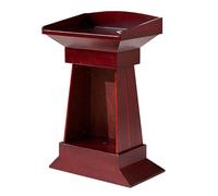 Pupitre en Bois, Petit Bureau d'accueil, Pupitre De Parole Stable sur Pied, Pupitre pour Églises, Salles De Classe Et Discours