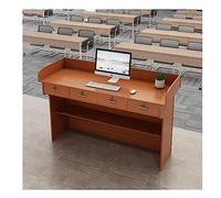Pupitre en bois pour enseignants et églises, hauteur réglable 80 cm/120 cm/150 cm, chaire multi-usage avec support de rangement pour salles de classe et événements
