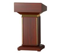 Pupitre en bois pour présentations, église, salle de classe et conférences - Chaire robuste pour discours et conférences de mariage (Phnom Penh)