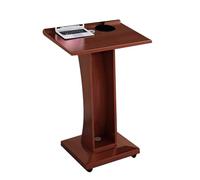 Pupitre en Bois, Pupitres Mobiles en Bois, Podium sur roulettes, Pupitre Portable, Chaire pour Églises, Salles De Classe Et Conférences
