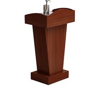 Pupitre en bois robuste pour salle de classe et église - Pupitre réglable pour enseignants et présentations, design durable et élégant, idéal pour parler en public