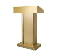 Pupitre étroit robuste pour bureau, école, église et discours - En acier inoxydable durable léger pour lecture de café et ordinateur portable pour présentations