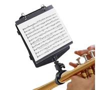 Pupitre - fanfare lyre pour trompette, instruments de musique pour homme et femme, clarinette, hautbois, piano, caisse claire