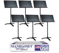 Manhasset Pupitre de musique 48 Symphony – Lot de 6