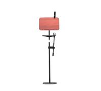 Pupitre pliable 2 en 1 à double usage pour partitions et livres de bureau, hauteur réglable de 50 cm à 140 cm, équipé d'un support de microphone, d'un support de téléphone et d'un plateau