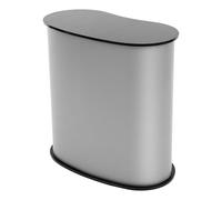 Pupitre pliable portable et démontable, table d'exposition, 40 × 90 × 90 cm, avec sac de transport, convient pour les démonstrations de produits, les événements publicitaires et les réunions