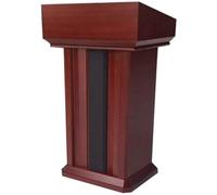 Pupitre portable en bois massif - 68 x 52 x 115 cm - Bureau de présentation polyvalent pour bureau, église, salle de classe, sermons en public - Hauteur réglable