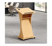 Pupitre portable en bois pour discours et présentations