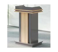 Pupitre Portable en Bois, pupitre Professionnel Robuste, pupitre de présentation pour Enseignants, pupitre d'accueil, 30 x 40 x 100 cm, Support de pupitre Moderne
