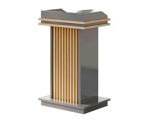 Pupitre Portable en Bois, pupitre Professionnel Robuste, pupitre de présentation pour Enseignants, pupitre d'accueil, 30 x 40 x 100 cm, Support de pupitre Moderne
