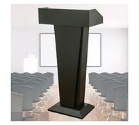 Pupitre portable - Hauteur : 118 cm - Construction en fer - Idéal pour l'église, les présentations professionnelles, la prise de parole en public, facile à assembler