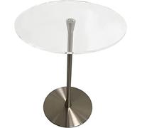 Pupitre Portable Professionnel en Acrylique 60x60x78cm - Pupitre Transparent avec Large Surface pour présentations et Discours, idéal pour Les événements, conférences et Cours magistraux