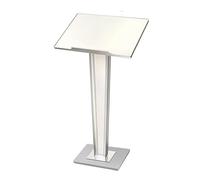 Pupitre Portable, Pupitre Portable, Pupitre d'accueil sur Pied, Pupitre D'église Robuste(White)