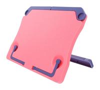 Pupitre Portatif Pliable pour Partitions et Lecture, Rose | Pince Robuste, Format Léger pour Maison et Voyage, Plastique, Débutants et Professionnels, Accessoire Musique