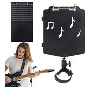 Pupitre pour partitions de musique | Portable stable Support de grande capacité réglable, support pour lyre musicale de trompette | Pour piano, ukulélé, guitare, trompette, clarinette, tambour bas