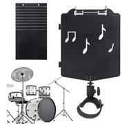 Pupitre pour partitions - Support portable stable de grande capacité réglable, support pour lyre musicale de trompette - Pour piano, ukulélé, guitare, trompette, clarinette, tambour bas