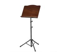 Pupitre réglable avec dessus en bois - Hauteur 80-170 cm Support pliable pour partitions pour piano, violon, orchestre, projecteur ou ordinateur portable, 3 couleurs (C)