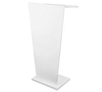 Pupitre réglable en bois noir de 110 cm pour présentations, débat professionnel et bureau de conférence, idéal pour les événements, la prise de parole en public et la lecture