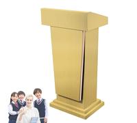 Pupitre réglable en métal avec inclinaison, ample sto pour église, salle de classe, conférence, présentations, moderne pour musiciens et orateurs