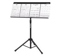 Pupitre rotatif réglable pour chef d'orchestre et musicien, support de lutrin robuste pour spectacles de scène et de studio