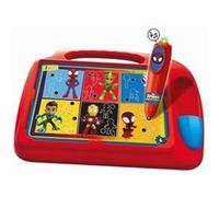 Pupitre Spidey - Jeu éducatif - Découvre les formes, les couleurs, les chiffres, l'espace et les dimensions - Dés 4 Multicolore G