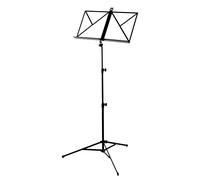 Pupitre Support Pour Feuillet de Musique 55-100cm Housse Robuste Set Noir
