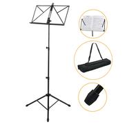 Pupitre Support Trépied Partitions Musique D'orchestre Réglable Comprend Sac
