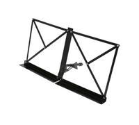 GEWA Pupitre de table FX avec étui Noir