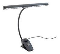Pupitres K&M 12295 - LAMPE POUR PUPITRE -NOIR - CABLE 3M - 2X6 LEDS G