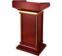 Pupitres Podium Podium en Bois Chaire avec Rangement Salle de Classe Auditorium Podiums Podiums de conférence Pupitre Podiums Stand Réception de Bienvenue