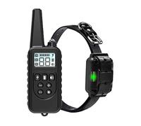 PupPal 800 Mètre Collier de Dressage pour Chien, Collier Imperméable à l'eau de Chien d'entraînement à Distance avec 99 Niveaux de Chocs et Vibrations et la lumière de LED, Rechargeable (1 Récepteur)