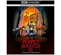 Puppet Master Iii: Toulon's Revenge [Ultra Hd] With Blu-Ray, 4k Mastering, Collector's Ed