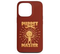 Puppeteer Perforatrice Marionnette en Bois et Judy Show Coque pour iPhone 13 Pro