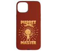 Puppeteer Perforatrice Marionnette en Bois et Judy Show Coque pour iPhone 15 Plus