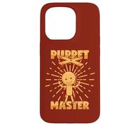 Puppeteer Perforatrice Marionnette en Bois et Judy Show Coque pour iPhone 15 Pro