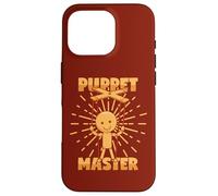 Puppeteer Perforatrice Marionnette en Bois et Judy Show Coque pour iPhone 16 Pro