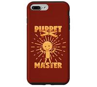 Puppeteer Perforatrice Marionnette en Bois et Judy Show Coque pour iPhone 7 Plus/8 Plus