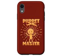 Puppeteer Perforatrice Marionnette en Bois et Judy Show Coque pour iPhone XR