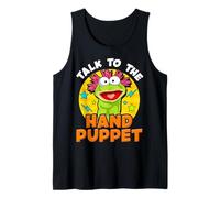 Puppeteer Talk to The Hand Puppet Funny Hilarious Débardeur