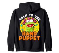 Puppeteer Talk to The Hand Puppet Funny Hilarious Sweat à Capuche