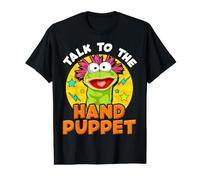 Puppeteer Talk to The Hand Puppet Funny Hilarious T-Shirt Graphique avec Valeur